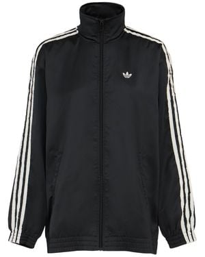 adidas Originals Donna Satin Track Top - Nero