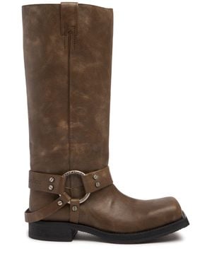 Acne Studios Donna Stivali Alti Balius - Marrone
