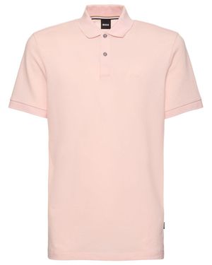 BOSS Uomo Polo Pallas - Rosa