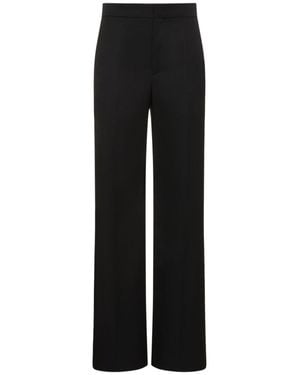 Isabel Marant Pantaloni scarly in lana - Nero