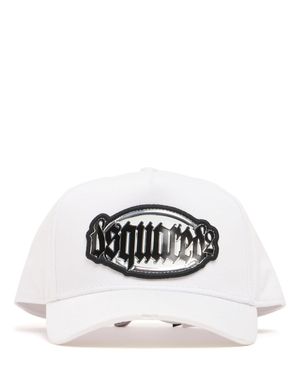 DSquared² Mujer Gorra De Baseball Unique - Blanco