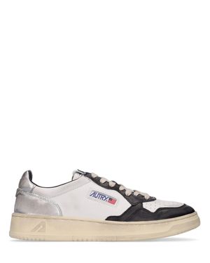 Autry Sneakers In Pelle - Bianco