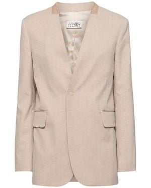 MM6 by Maison Martin Margiela Donna Blazer Sartoriale - Neutro