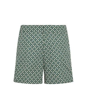 Frescobol Carioca Hombre Bañador Shorts Con Estampado - Verde