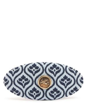 Etro Donna Spilla Per Capelli Fiorellini - Blu