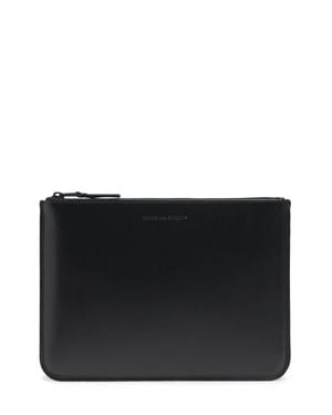 Comme des Garçons Busta very black in pelle - Nero