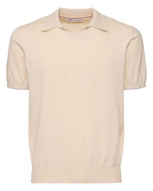 Brunello Cucinelli Uomo Polo - Neutro