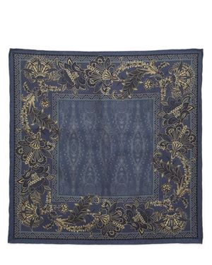Etro Uomo Pochette Da Tasca - Grigio