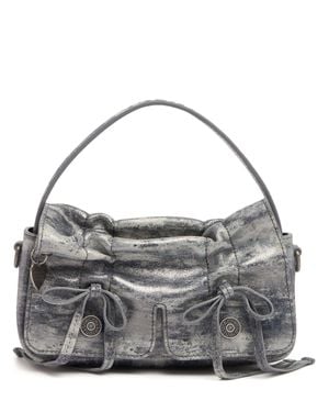 Acne Studios Donna Borsa Micro Multipocket - Grigio