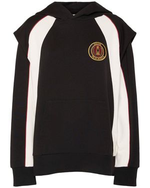 Moncler Genius Donna Felpa Moncler X Palm Angels - Nero