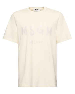 MSGM Uomo T-Shirt - Neutro