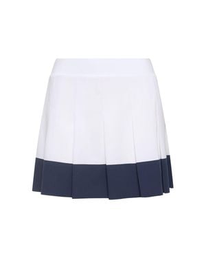 Varley Donna Skort Vita Alta Club Chase - Bianco