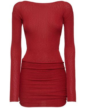 AYA MUSE Donna Vestito Loca - Rosso