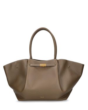 DeMellier London Borsa shopping new york in pelle martellata - Neutro