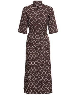 Max Mara Donna Vestito Lungo Daniel - Multicolore