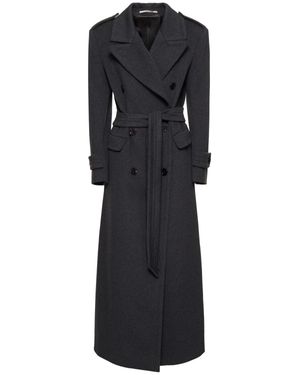 Tagliatore 0205 Donna Cappotto Lungo Judy - Nero