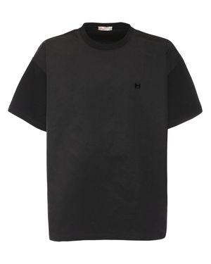Valentino Uomo T-Shirt Oversize - Nero
