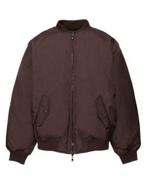 Wardrobe NYC Reversible Down Bomber Jacket - Purple