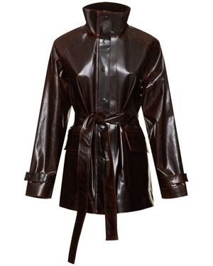 Proenza Schouler Donna Giacca Antipioggia Finch - Nero