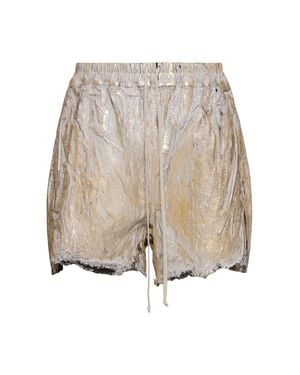 Rick Owens Hombre Shorts De Denim - Neutro