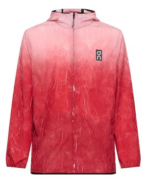 On Shoes Uomo Giacca Pace C Zip - Rosa