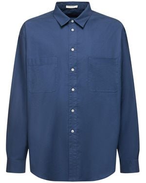 The Row Camicia este in cotone - Blu