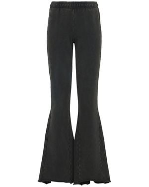 Entire studios Heavy Flared Pants - Black