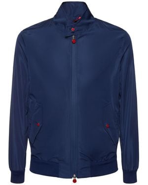 Kiton Uomo Bomber - Blu
