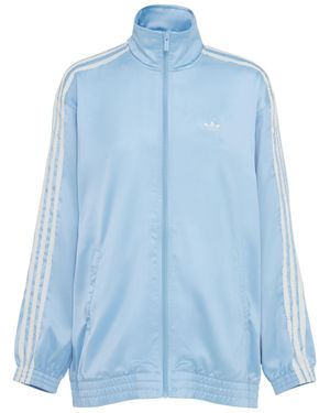 adidas Originals Donna Satin Track Top - Blu