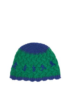 Kidsuper Uomo Cappello Crochet - Verde
