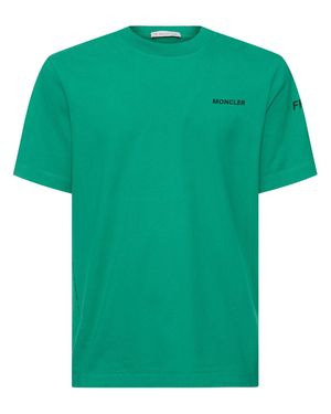 Moncler Genius Homme T-Shirt À Logo Moncler X Frgmt - Vert