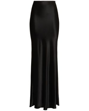 Galvan London Donna Gonna Lunga Valletta - Nero