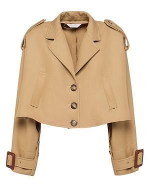 Max Mara Mujer Capa De Lana - Neutro