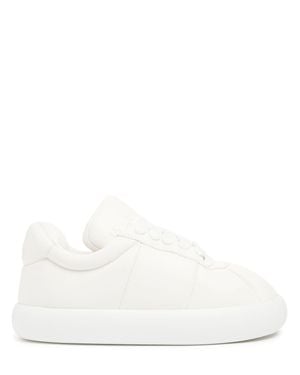 Marni Low top sneakers chunky in pelle morbida - Neutro