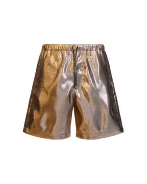 Dries Van Noten Uomo Shorts Piperi - Bianco