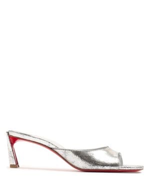 Christian Louboutin Donna Mules Condora - Bianco