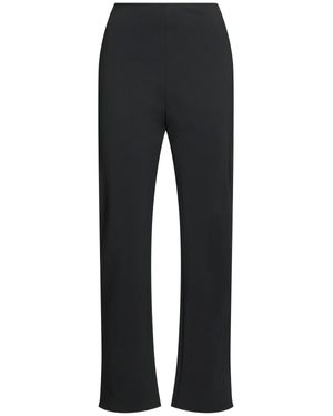Rohe Donna Pantaloni Dritti Scuba - Nero