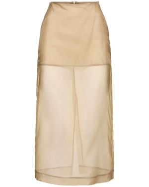 Frankie Shop Donna Gonna Midi Peri - Neutro