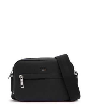 BOSS Uomo Borsa A Tracolla Ray Con Logo - Nero