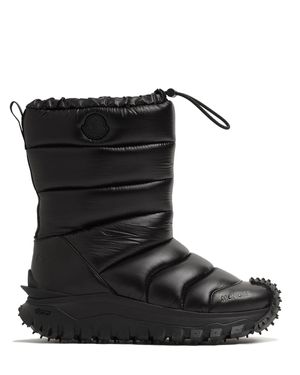 Moncler Donna Trailgrip Après Tech High Boots - Nero