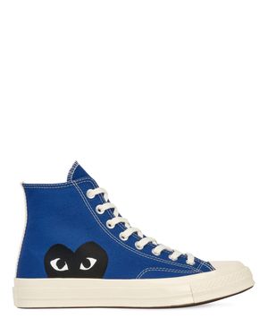 COMME DES GARÇONS PLAY Donna Sneakers High Play Converse - Blu