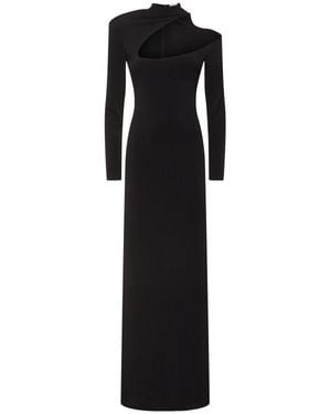 MVP WARDROBE Donna Vestito Lungo Promotea - Nero