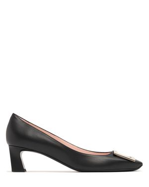 Roger Vivier Décolleté trompette in pelle 45mm - Nero
