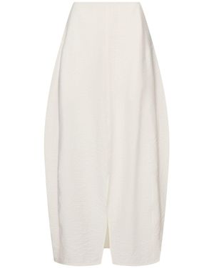 TOTEME Parachute Long Skirt - White