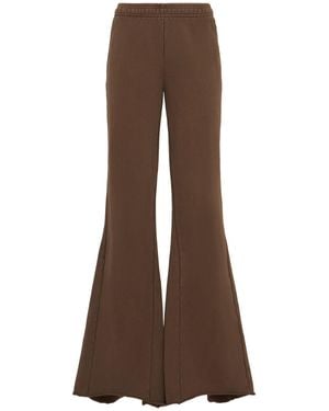 Entire studios Heavy Flared Pants - Brown