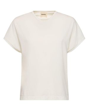 KHAITE Donna T-Shirt Devra - Bianco