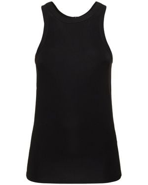 TOTEME Top in jersey di misto viscosa - Nero