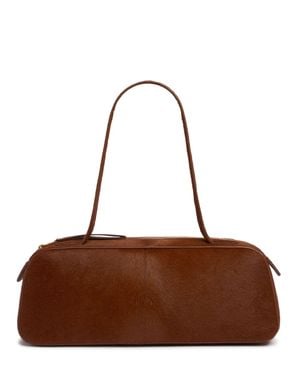 KHAITE Mujer Bolso Simona De Piel Efecto Potro Unique - Marrón