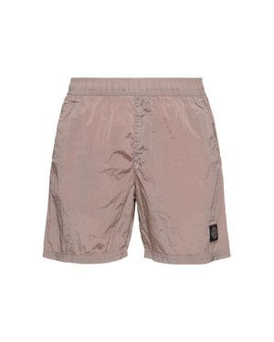Stone Island Uomo Logo Patch Shorts - Multicolore