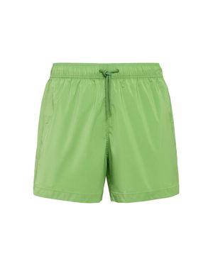 Frescobol Carioca Hombre Bañador Shorts De Techno - Verde